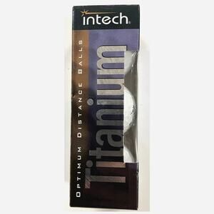 New intech Titanium 4 Optimum Distance Sleeve (3) Golf Balls